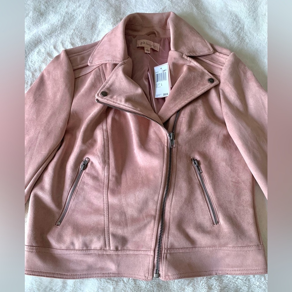 Nwt soft knit moto jacket